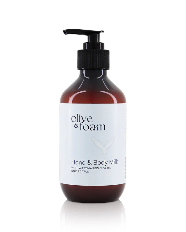 منتجات Olive & Foam بزيت الزيتون الفلسطيني للعناية بالبشرة والشعر