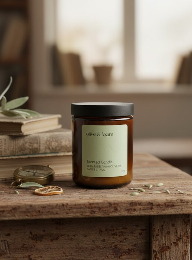 Scented Candle - Sage & Citrus (230g)