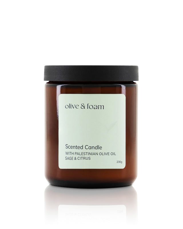 Scented Candle - Sage & Citrus (230g)
