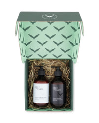 Olive & Foam Hand Set Sage & Citrus gift box with hand wash and hand & body milk