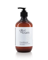 Olive & Foam Conditioner Sage & Citrus 500ml bottle with Palestinian olive oil