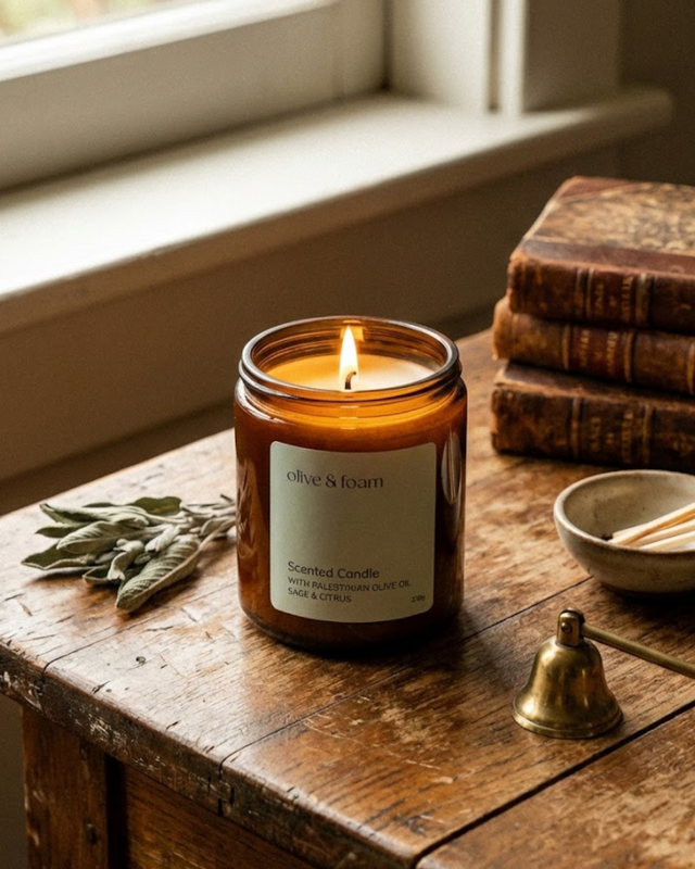Scented Candle - Sage & Citrus (230g)